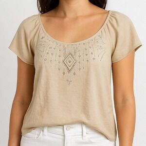 Banana Republic Heritage Top XS Embellished Casual‎ Blouse Feminine Boho